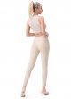 Women's elastic tight fitting formal pants in Mickey color