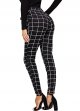 Women's Stretch Plaid Print Tight Fashion Leggings