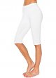 Cotton knee length leggings for women's shorts and underwear