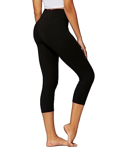 High Waist Leggings in Shorts, Capri and Full Length - Buttery Soft - 3" High Waistband